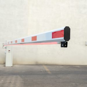 Barrera Brushless Acero Inox. Micomdoor-Gate BR a 6m derecha. Incluido receptor