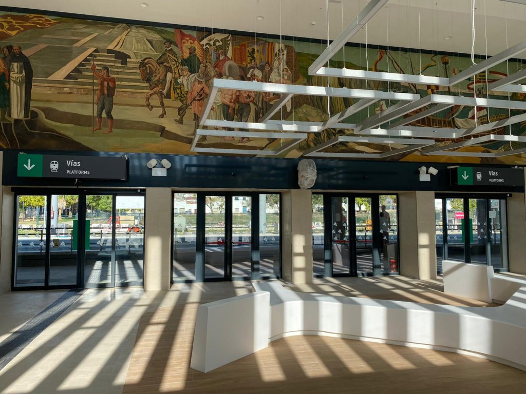 Puertas automáticas - Estación de Badajoz